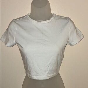 Wild Fable White Crop Top
